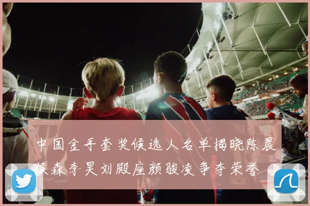 中国金手套奖候选人名单揭晓陈晨侯森李昊刘殿座颜骏凌争夺荣誉